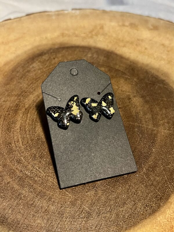 Foil Butterfly Studs